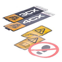 Информационные наклейки и логотипы