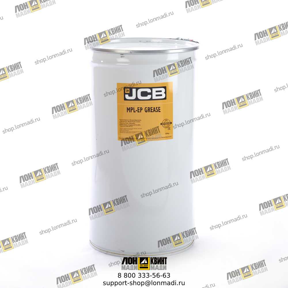 Купить Смазка JCB Special MPLEP Grease, 50 кг. Part № 4003/1510 JCB в