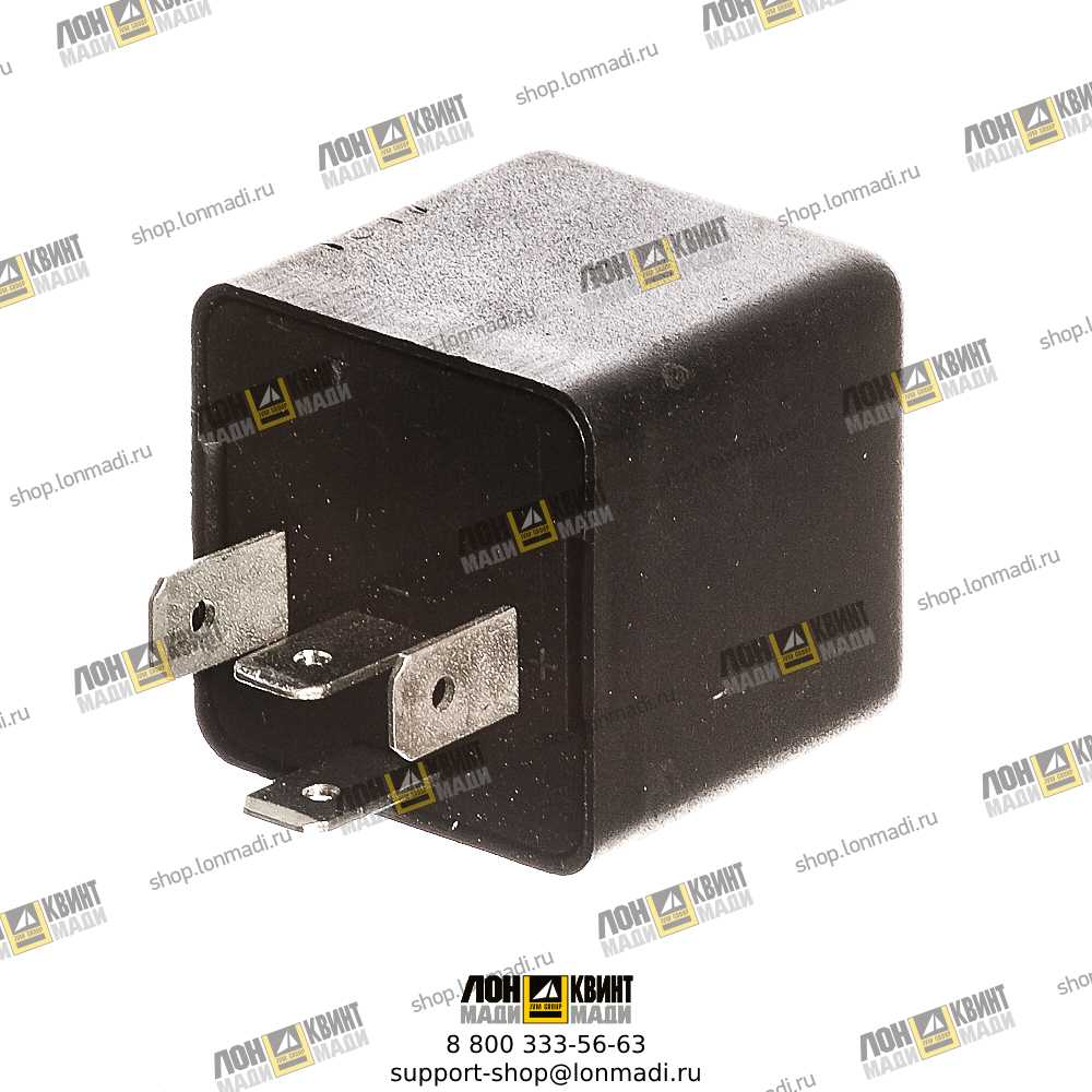 P&w 12V 2x21W+3.4W 3 Pole Мигающее реле