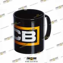 Керамическая кружка черная JCB817 Part № JCB817 JCB