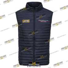 Жилет синий стёганый, (XL) Part № JCB1925XL JCB