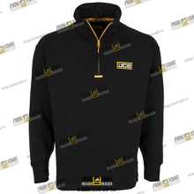 Пуловер чёрный с молнией 1/4, (XXL) Part № JCB1833XXL JCB