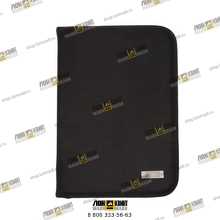 Папка А4 на молнии из ткани с блокнотом Part № JCB1886 JCB